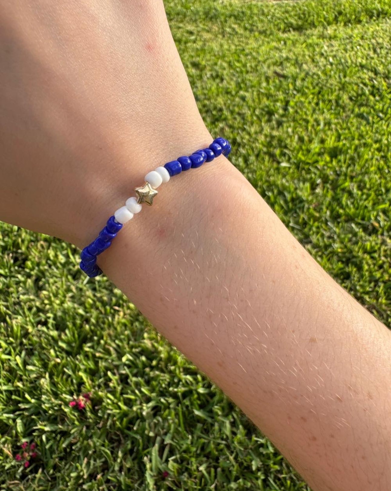 Midnight star Seed beads bracelet!