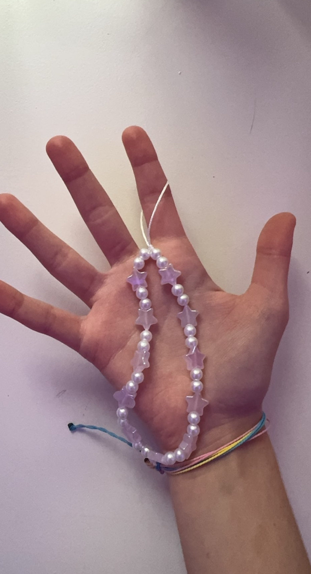 Star pearl phone charm!