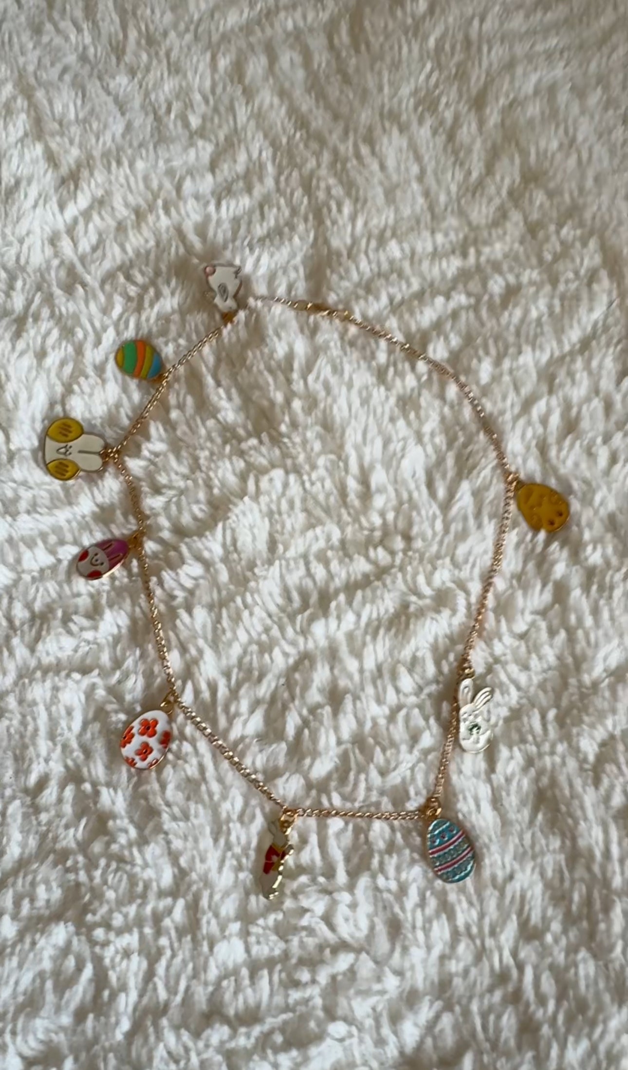 Easter charm necklace!