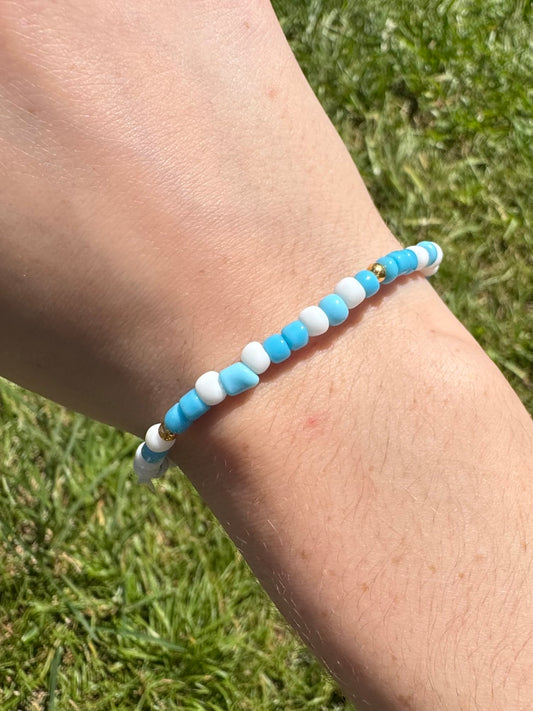 Ocean Breeze Seed beads bracelet!