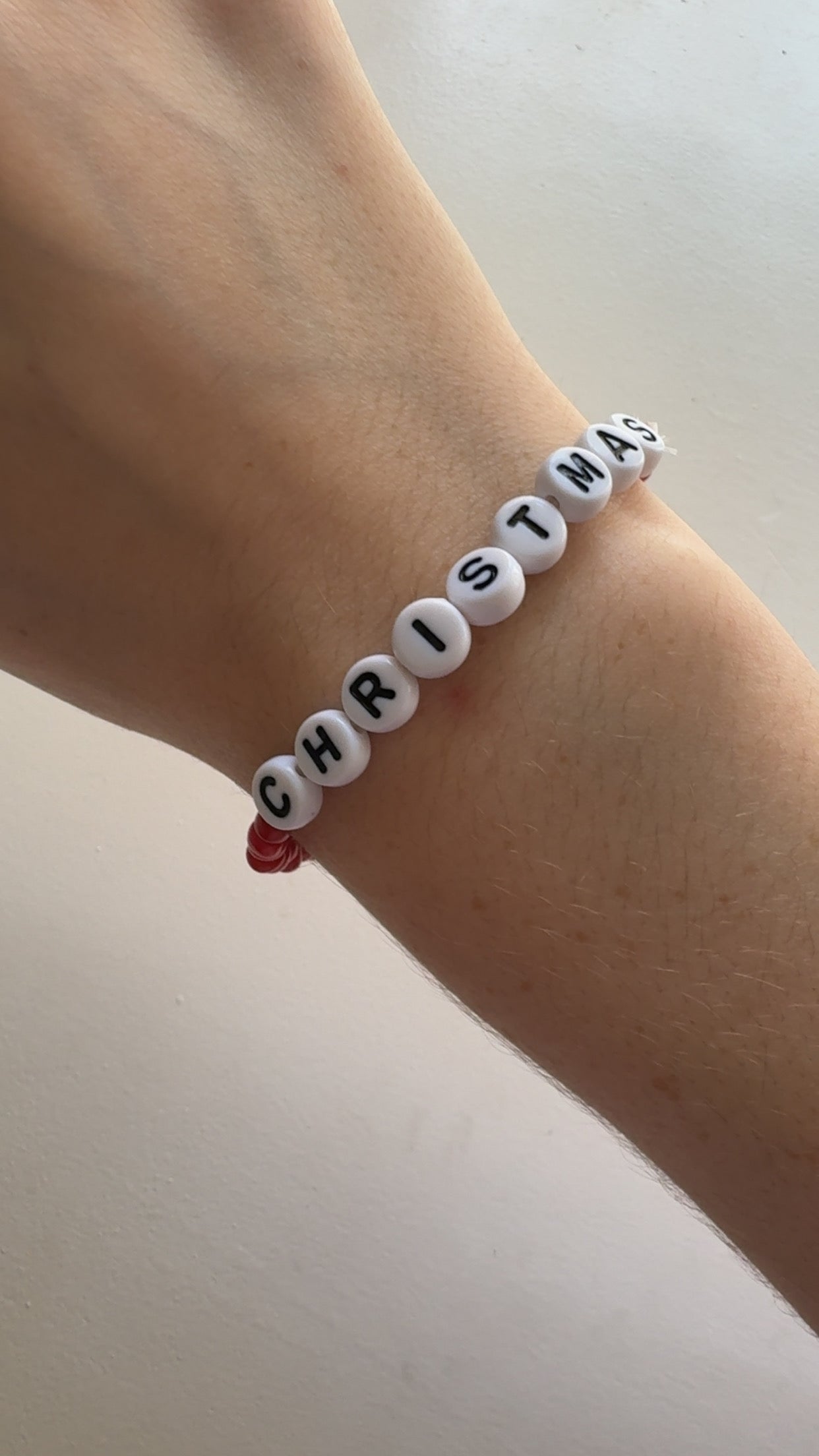 Merry Christmas Seed beads bracelet set!
