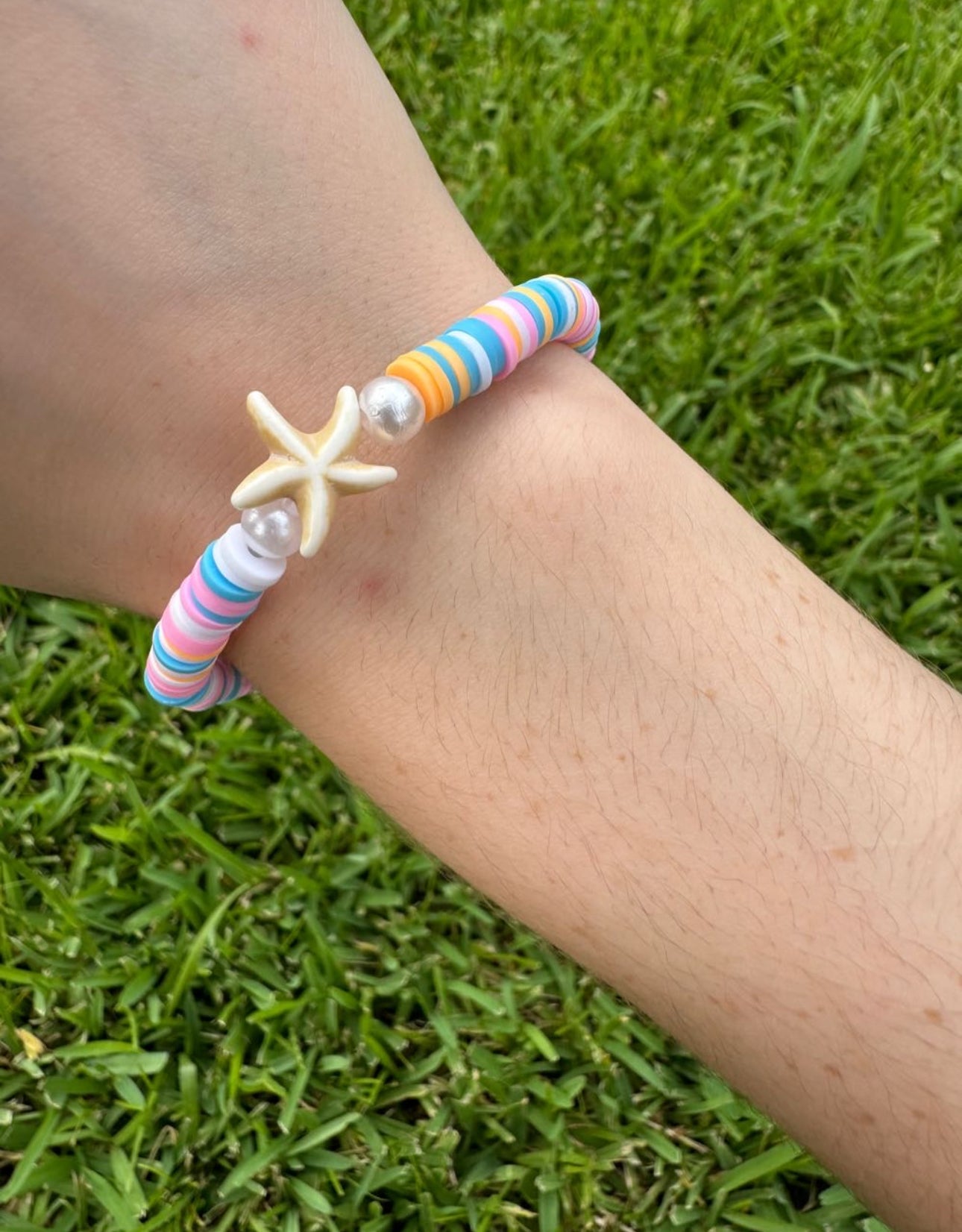 Tropical destination Clay beads bracelet set!!
