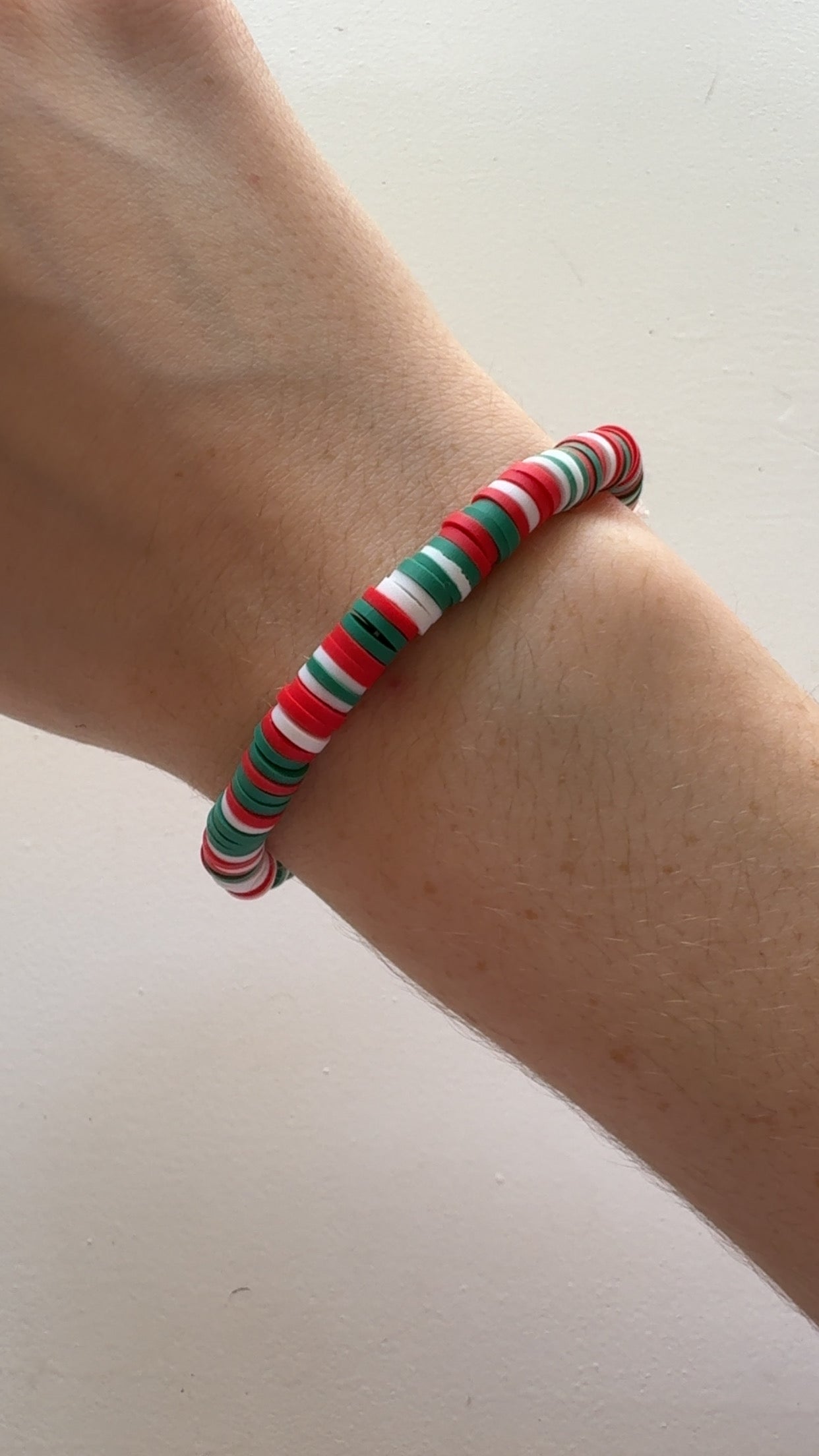 Christmas gift Clay beads bracelet set!