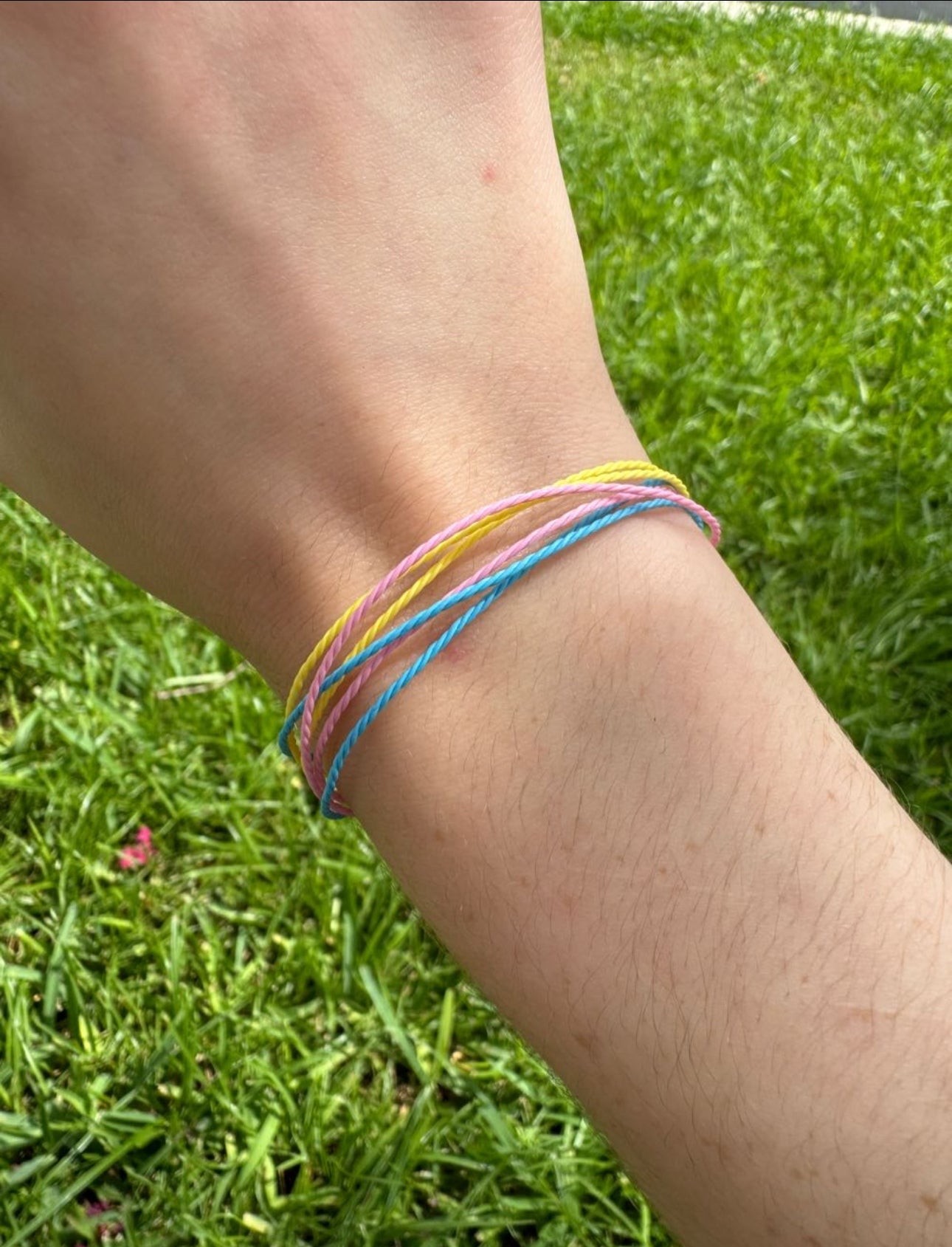 Wax cord bracelet!