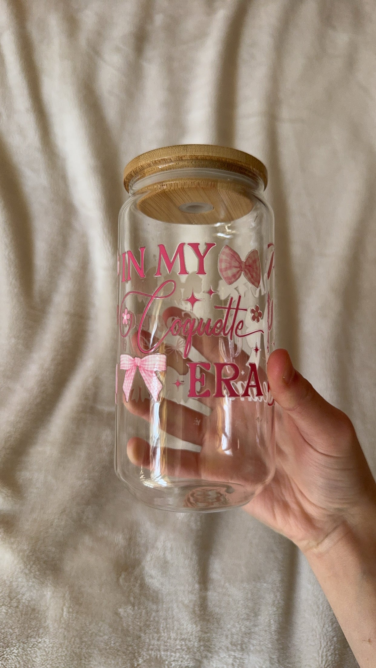Pink Glass cup!